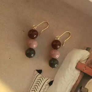 ✨🆕✨ BoHo Colorful Beads Decor Dangle Earrings✨